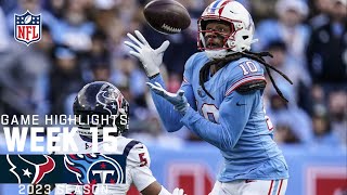 Houston Texans vs Tennessee Titans  2023 Week 15 Game Highlights [upl. by Flieger]