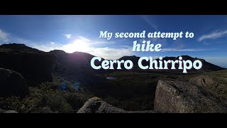 Hiking up Cerro Chirripo in Costa Rica Second attempt [upl. by Swaine]