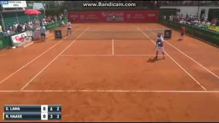 Tennis Player Fed Up With Grunting Opponent Loses Point After Sarcastic Grunt [upl. by Evyn]