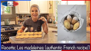 AUTHENTIC FRENCH MADELEINE RECIPE [upl. by Griswold217]