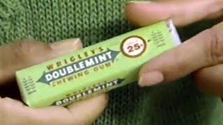 DOUBLEMINT  80s Commercials Compilation [upl. by Enitsua]