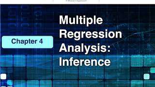 ECON305  Econometrics 1  Chapter 4  Multiple Regression  Inference [upl. by Emmons]