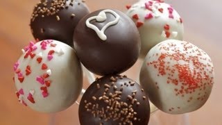 BAKING Brownie Cake Pops from scratch Easy cake pops frosting recipe amp easy cake pops from scratch [upl. by Aretse]