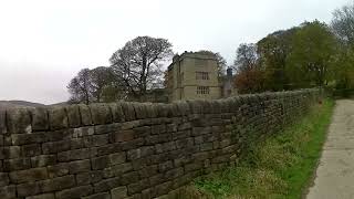 Walking up to North Lees Hall near Hathersage Oct 2024 [upl. by Retnuh714]