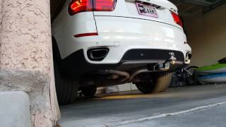 BMW X5 50i V8 Exhaust E70 [upl. by Hanus]