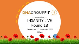 INSANITY LIVE  Round 18  11112020 [upl. by Tifanie]