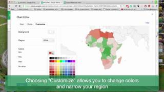 Create a Choropleth in Google Sheets [upl. by Annawot]