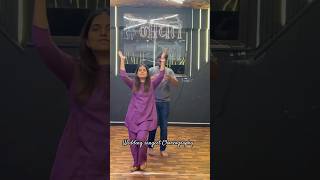 Bhangra ta sajda Isha surti shortvideo dance choreography weddingsangeet practice bollywood [upl. by Orferd]