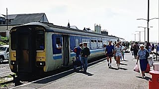 British Rail Vignettes June 1992 7 Oban to Mallaig  cab views from 156s [upl. by Ner]