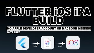 Flutter iOS IPA Build No Apple Developer Account or MacBook Needed 100 FREE • FLUTTER Tutorial [upl. by Tyler21]