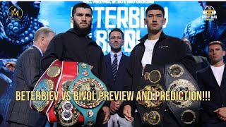 ARTUR BETERBIEV VS DMITRY PIVOL UNIDISPUTED LIGHTHEAVYWEIGHT PREVIEW AND PREDICTION [upl. by Blakelee]