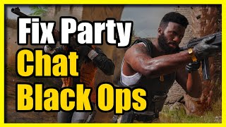 How to Fix if your Party Chat isnt Working in COD Black Ops 6 Easy Tutorial [upl. by Vidal]