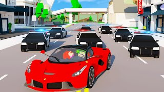 POLICE CHASE IN BROOKHAVEN RP [upl. by Adnulahs]