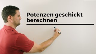 Potenzen geschickt berechnen ohne Taschenrechner  Mathe by Daniel Jung [upl. by Rehpetsirhc]