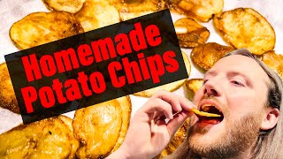 Homemade Potato Chips Cooked By An Irish Man [upl. by Klenk]