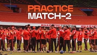 Taking you through all the 💥 action from our Practice Match 2️⃣ at Uppal 🏏🧡  SRH [upl. by Helen693]