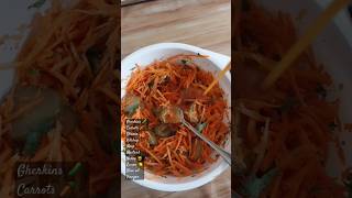 Carrots and gherkins salad [upl. by Hotchkiss429]