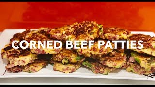 CORNED BEEF PATTIES simple to make [upl. by Atla]