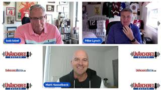 Matt Hasselbeck on UnAnchored Boston with Bob Lobel and Mike Lynch [upl. by Reyem]