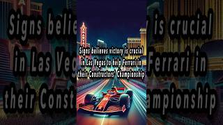 carlossainz 📢 quotWe Must Win if We Want the f1Constructors Titlequot sainz lasvegasgp ferrari [upl. by Anneg]