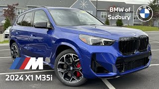 2024 BMW X1 M35i  Whats New  Video Walkaround [upl. by Hehre]