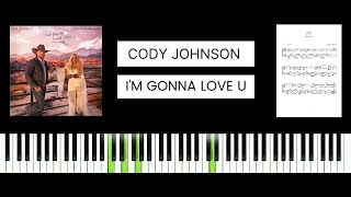 Cody Johnson Carrie Underwood  Im Gonna Love You BEST PIANO TUTORIAL amp COVER [upl. by Arimay79]