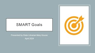 Writing Smart Goals [upl. by Eelloh]