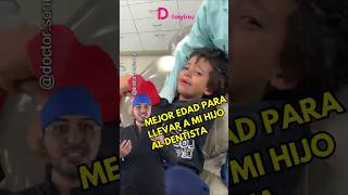 Niños en el dentista dentistainfantil dentista shorts niñossanos odontopediatría [upl. by Antipas197]