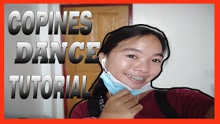 COPINES TIKTOK DANCE TUTORIAL STEP BY STEPdc Nicole Flores  Annjeanette Boñon [upl. by Leblanc703]