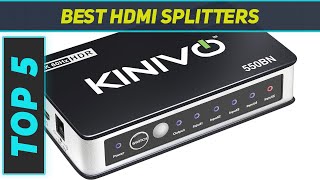 5 Best HDMI Splitters in 2023 [upl. by Atinuaj356]