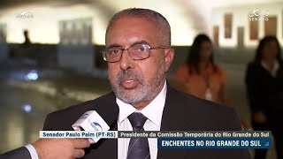 Comissão de senadores vai ao Rio Grande do Sul nesta semana Paim explica atividades no estado [upl. by Anilehcim]