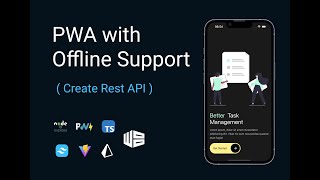 Building PWA with Offline Support using React and Workbox [upl. by Etnaled]