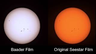 Improve Your SeeStar Solar Images with Baader Solar Film [upl. by Ahsym158]