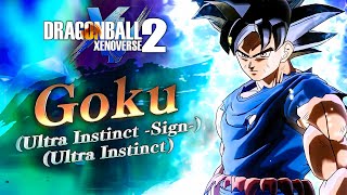 All 10 Ultra Instinct Goku  Most Popular Character Updates And DLC In Dragon Ball Xenoverse 2 [upl. by Uyekawa]