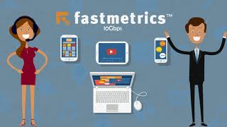 Fiber Internet Service To 10Gbps Symmetric from Fastmetrics [upl. by Ainivad]