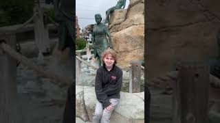 2024 09 28 Josephine Finnie at John Steinbecks Cannery Row Monument Monterey California [upl. by Uticas]