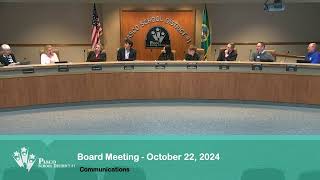 October 22 2024  Board Meeting [upl. by Harlen644]