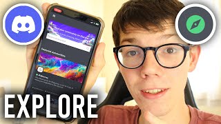 How To Explore Discord Public Servers On Mobile  Full Guide [upl. by Rraval570]