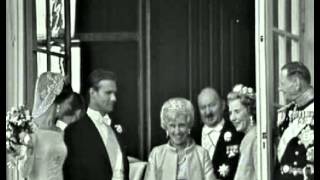 Royal Wedding of Queen Margrethe II and Prince Consort Henrik 1967 Part 3 [upl. by Rutter]