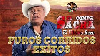 Puros Corridos Musica 🌵 El Compa Sacra La Mejor De Nuevo 🎺 30 Grandes Exitos [upl. by Anirtruc]