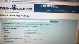 TDA ACCOUNT LESSER BANK ROUTING NUMBERS FOR EACH FEDERAL RESERVE BANK [upl. by Walli]