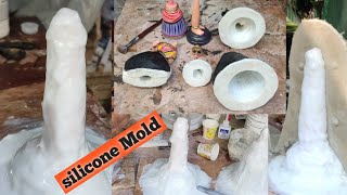 silicone mold rubber craft Mold making process [upl. by Annairb]