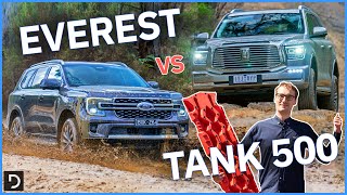 Ford Everest Platinum Vs GWM Tank 500 Can This New Chinese SUV Match Fords Best  Drivecomau [upl. by Waverley]