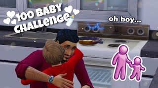 THE BABY DADDY CLUB  100 Baby Challenge Ep 12 The Sims 4 [upl. by Tillman358]