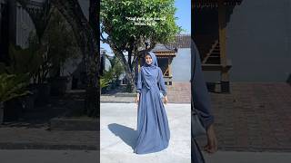 MasyaAllah☺️ ootdmuslim ootd outfitmuslimah [upl. by Stefa859]