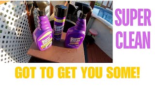 Getting Excited With Super Clean Cleaner Degreaser GOT TO GET YOU SOME [upl. by Okimat]