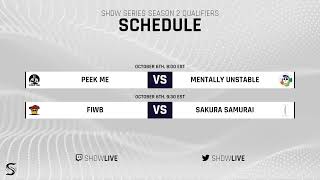 SHDW Season 2 Qualifiers VOD Div 2 Peek Me vs Mentally Unstable  Div 4 FIWB vs Sakura Samurai [upl. by Rep]