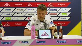 Löwen vs Hannover  Pressekonferenz [upl. by Heyra192]