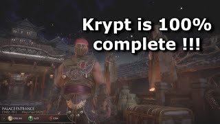 MK11  This is how 100 complete Krypt looks like when everything is opened unlocked and solved [upl. by Avilla337]