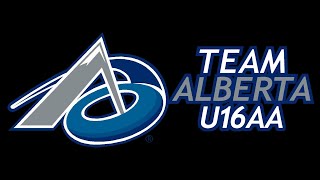 202404102 Team Alberta U16AA VS Team PEI U16AA ringette [upl. by Anhavas]